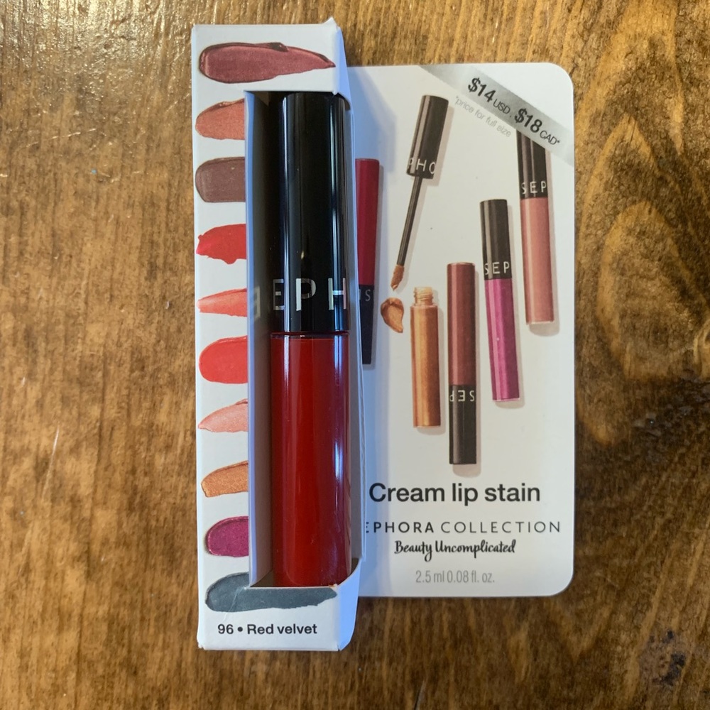 Sephora cream lip stain. ❤️